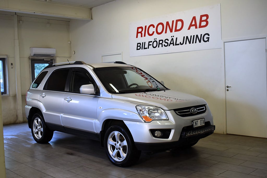 Kia Sportage 2.0 CRDi 4WD DRAG MOTORVÄRMARE VÄLVÅRDAD BIL