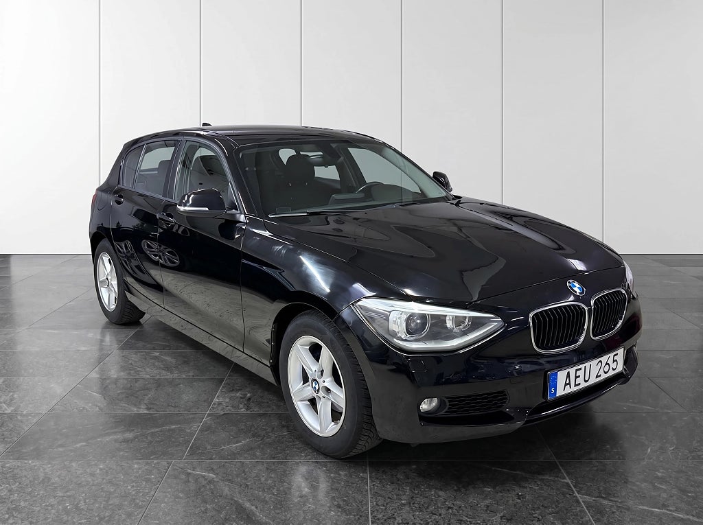 BMW 118d 5-dörrars Steptronic 143hk / Automat / Nyservad 