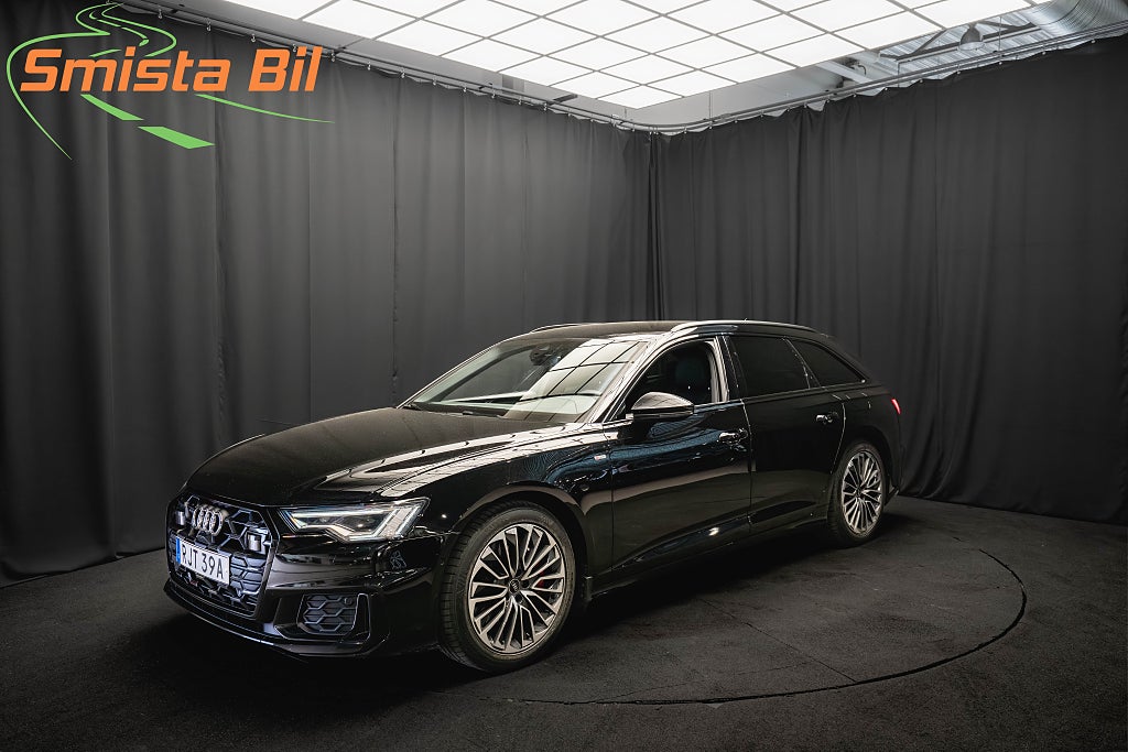 Audi A6 55 TFSI e Q S-Line DRAG COCKPIT P-VÄRM 1-ÄGARE MOMS