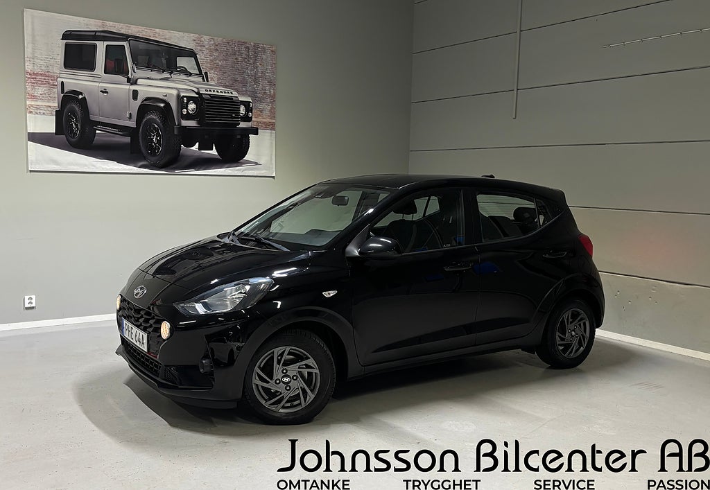 Hyundai i10 1.0 blue Essential Nyservad Carplay Rattvärme 67hk