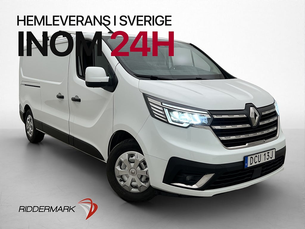 Renault trafic L2 Värmare Drag V-Inredd Kamera 2xDörrar Moms