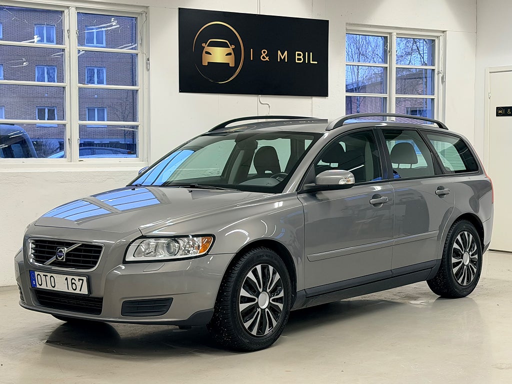 Volvo V50 1.6 D/ Dragkrok/ Nybesiktad/ 