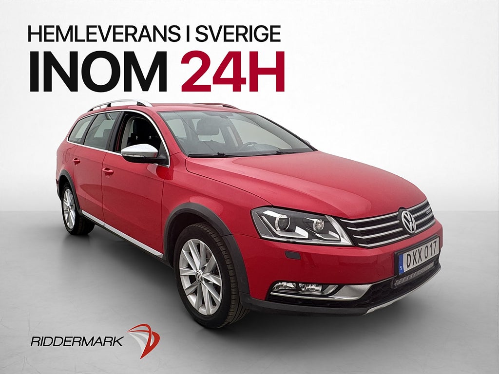 Volkswagen Passat Alltrack 2.0 TDI 177hk 4M Värm Kamera Drag