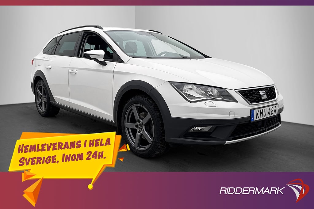 Seat Leon X-Perience 1.4 Drag Kamera Navi CarPlay Dragkrok