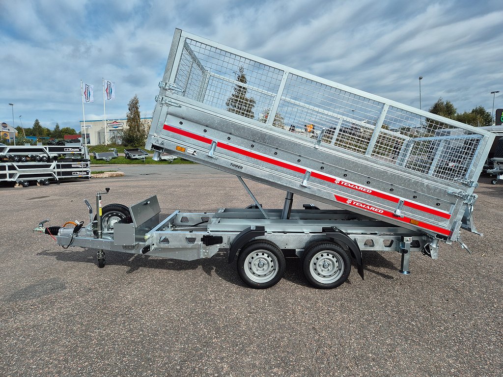 GAR Temared tipper 3217/2 3,5 ton flervägstipp demokörd