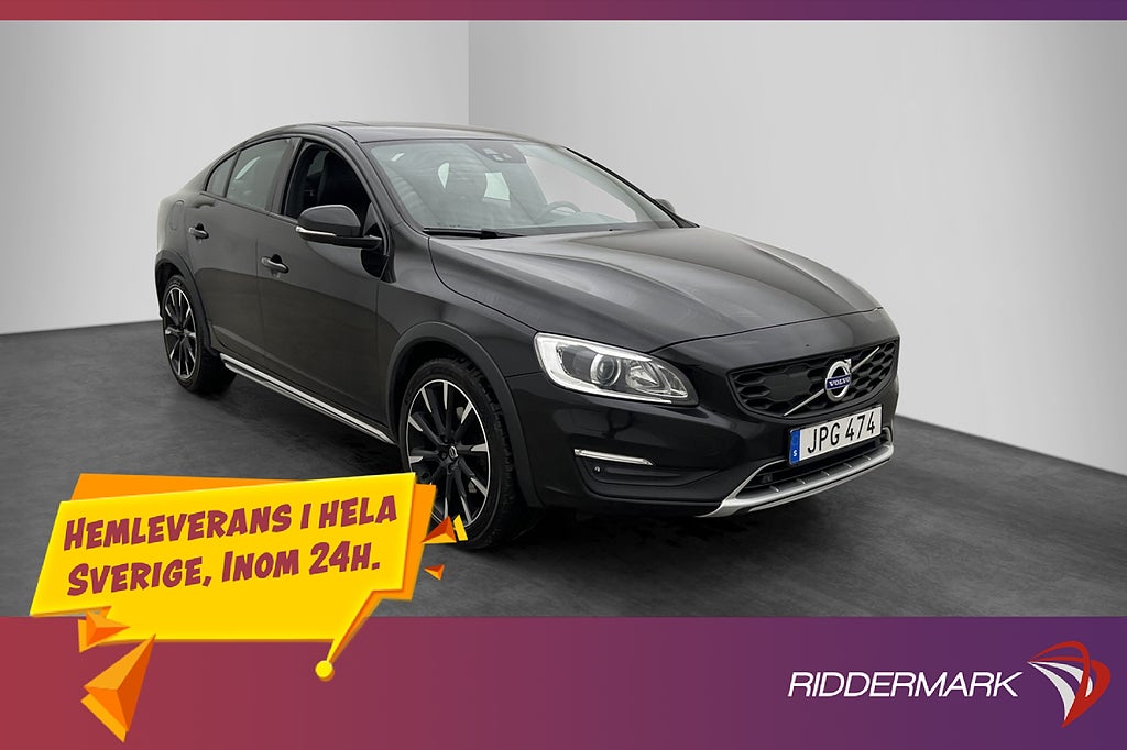 Volvo S60 Cross Country D4 AWD Summum Kamera Värm Taklucka