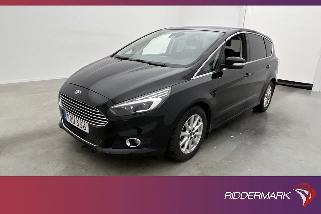 Ford S-Max 2.0 AWD 180hk 7-Sits D-Värmare Navi Dragkrok