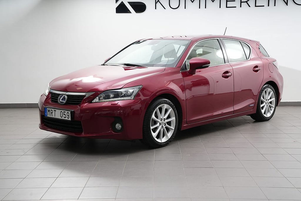 Lexus CT 1.8 CVT 136hk Glastak/Läder/Navi/Elstol/Minne