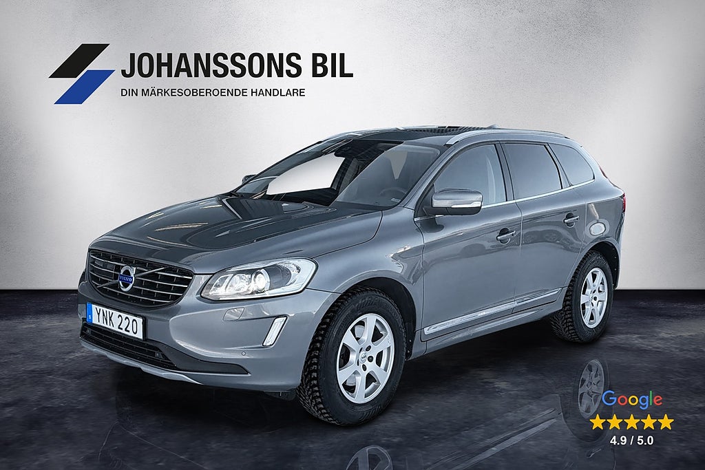 Volvo XC60 D4 AWD Summum Classic Backkamera VOC Värmare Drag Pano
