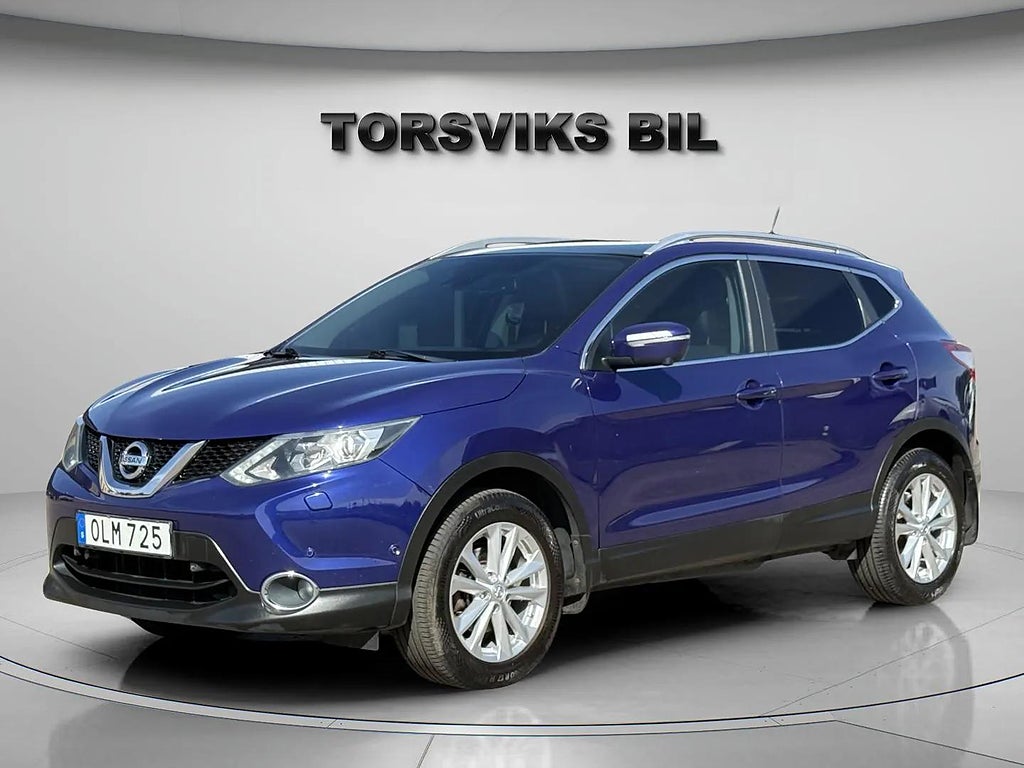 Nissan Qashqai 1.6 dCi Tekna Fullutrustad Drag Värmare Nybes Ny servad