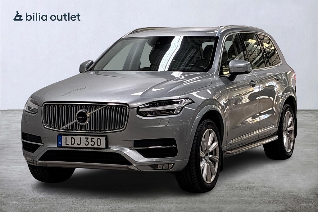 Volvo XC90 D5 AWD Inscription 7-sits 235hk Drag HuD Luftfjädr 360°