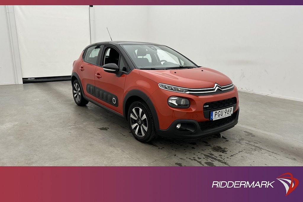 Citroën C3 1.2 VTi 82hk Feel Sensorer Farthålla 4,95% Ränta