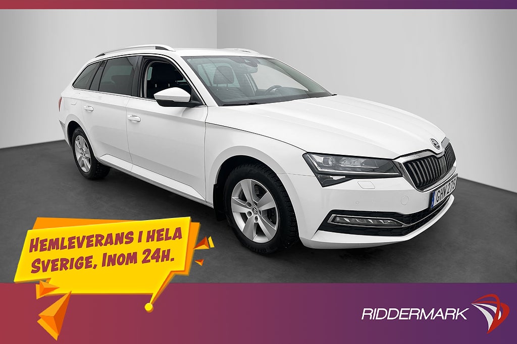 Skoda Superb 2.0 TDI 4x4 Cockpit Värmare Skinn Kamera Drag