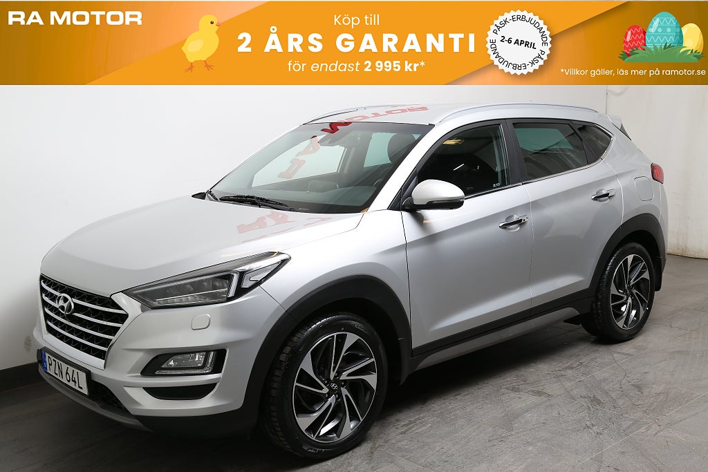 Hyundai Tucson 1,6 T-GDI 177hk Premium AWD Aut Skinn Motorv Dragkrok 2019