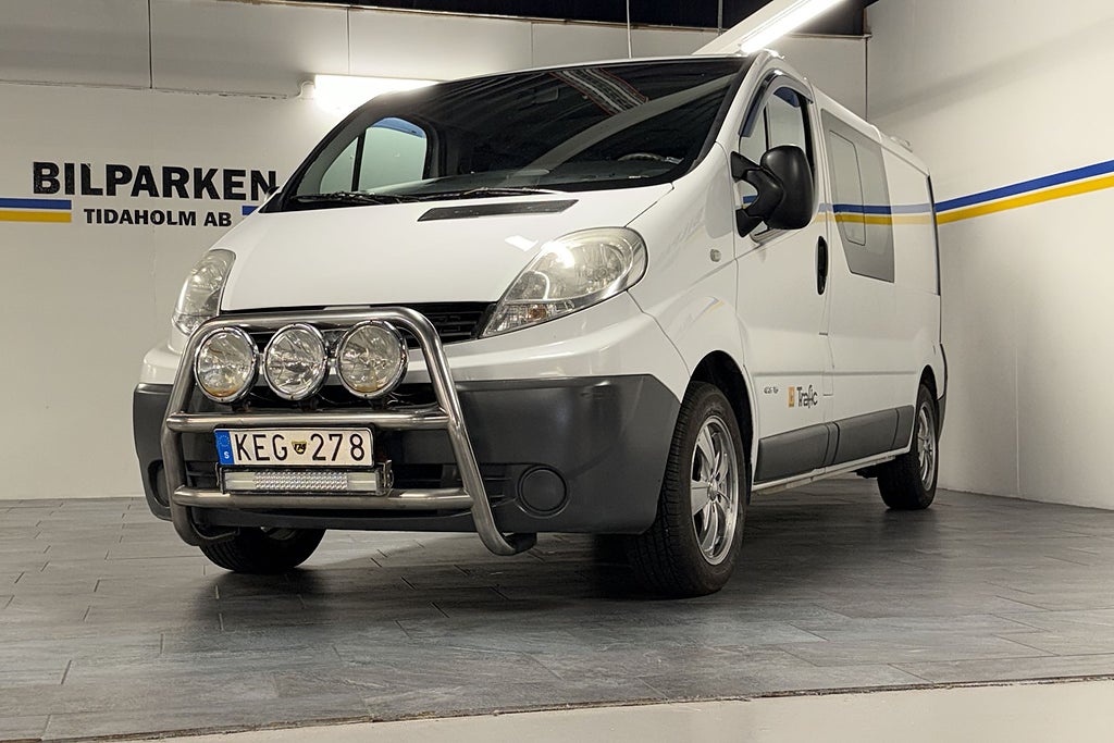 Renault trafic Kombi 2.9t 2.0 dCi, 6 sits, drag, Finans