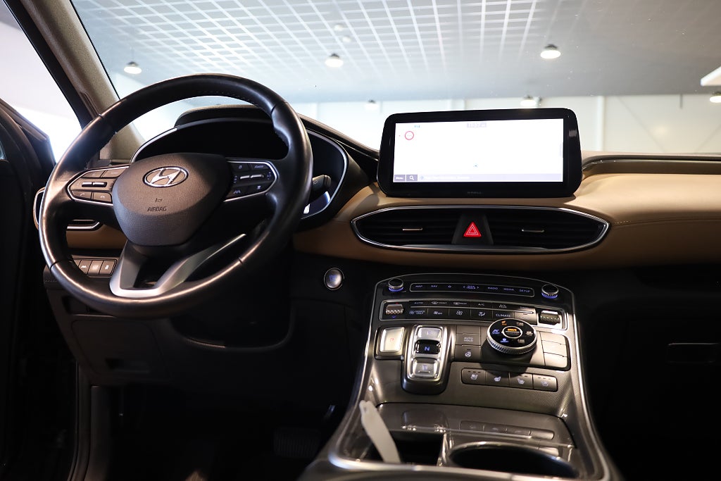 Hyundai Santa Fe HEV AWD Advanced 7-sits 360° Navi Pano HUD Krell Läder 2021