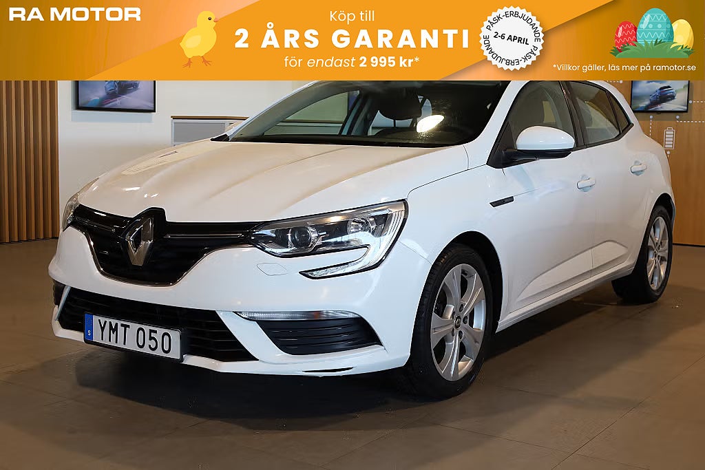 Renault Mégane 1.5 dCi Euro 6 110hk Blåtand AUX USB 2017