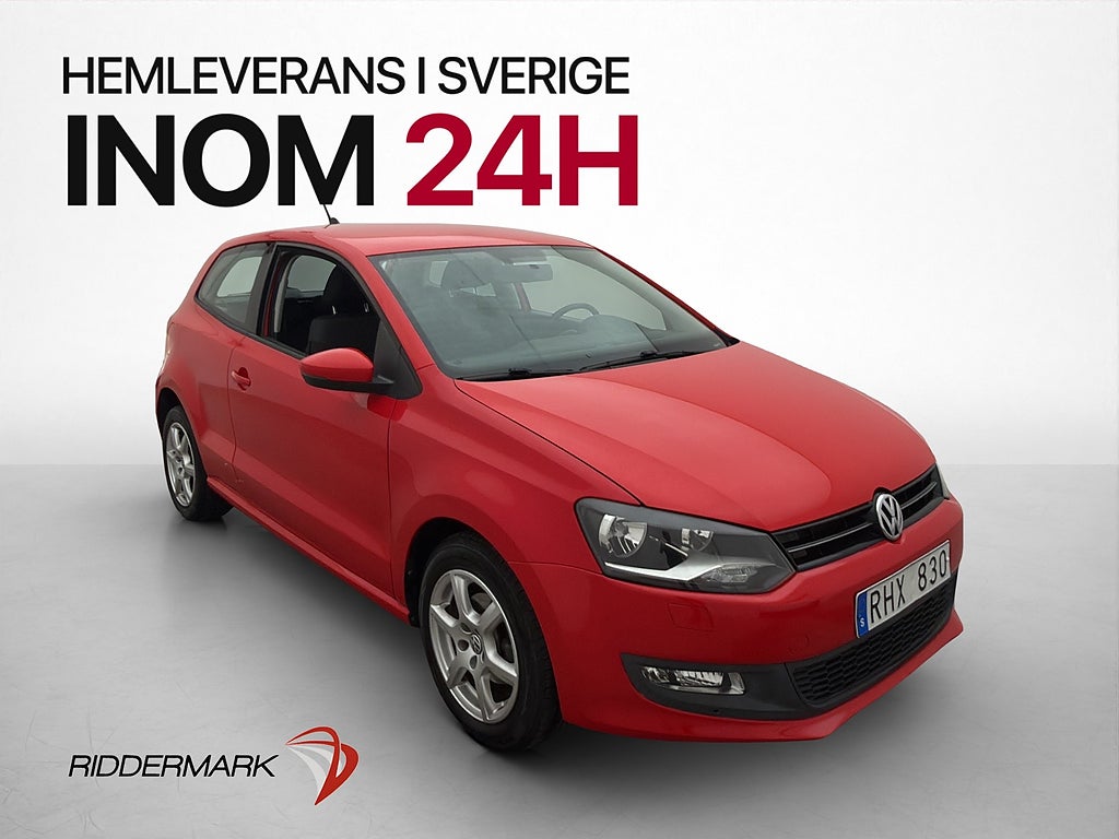 Volkswagen Polo 1.2 TSI 90hk Masters Farthållare Bluetooth