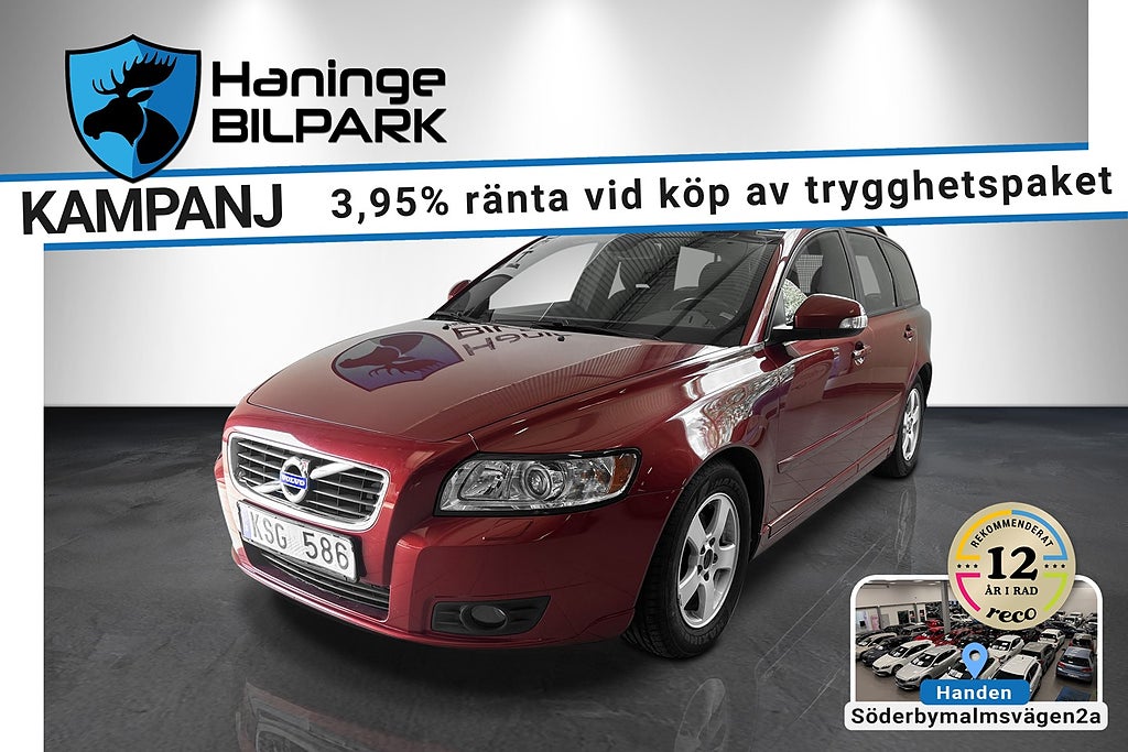 Volvo V50 D2 / SUPERDEAL 3,95% / KAMREM BYTT