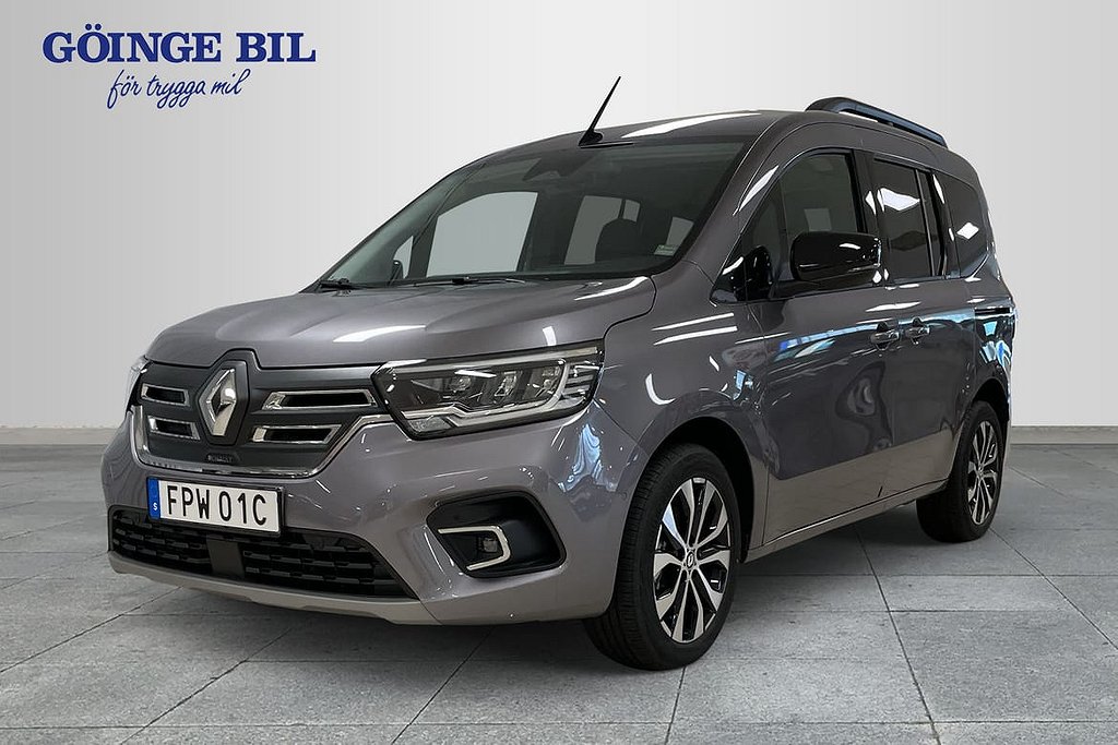 Renault Kangoo Family E-Tech 45kWh Nordic Lin L1 / Döda vinkel varning/ adaptiv