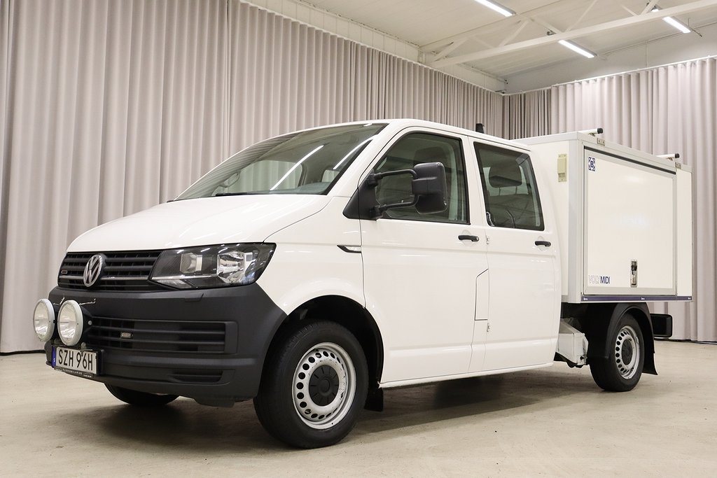 Volkswagen Transporter 4M 150HK Dubbelhytt Kåpa Servicebil