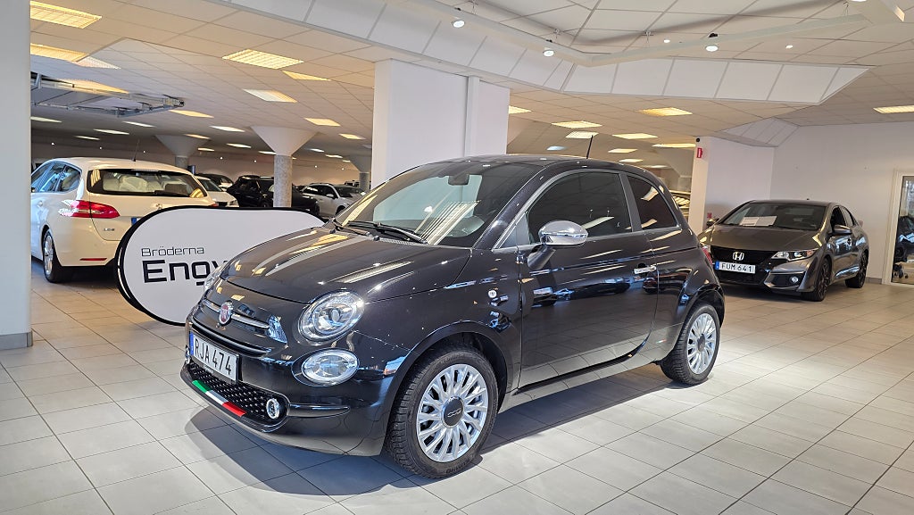 Fiat 500 Hybrid Euro 6 Tonade rutor Gps Farthållare