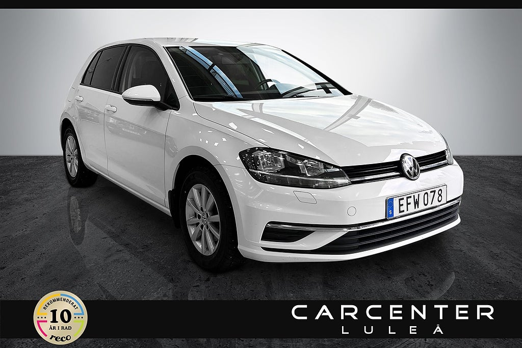 Volkswagen Golf 5-dörrar 1.0 TSI Backkamera/Drag/CarPlay