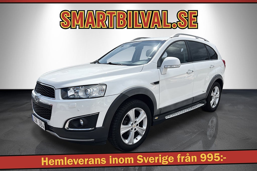 Chevrolet Captiva 2.2 VCDi AWD Aut Skinn 7-Sits