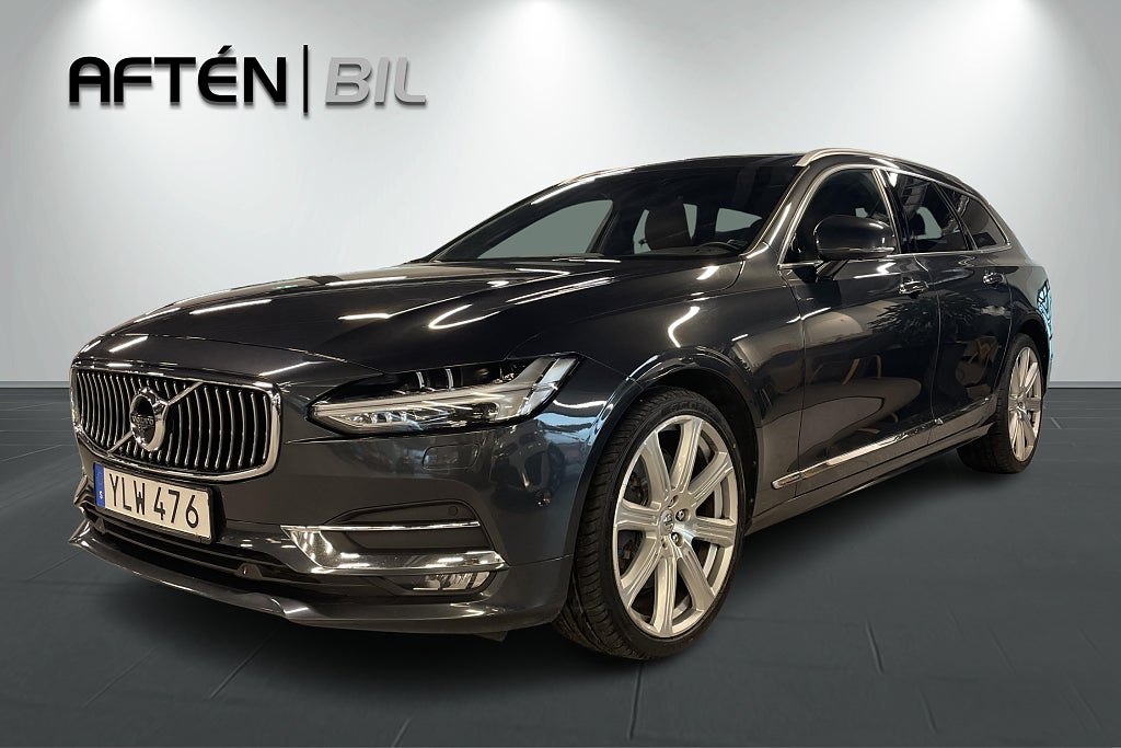 Volvo V90 D4 Inscription 190hk-Dragkrok, Bowers, Head-Up, Pano