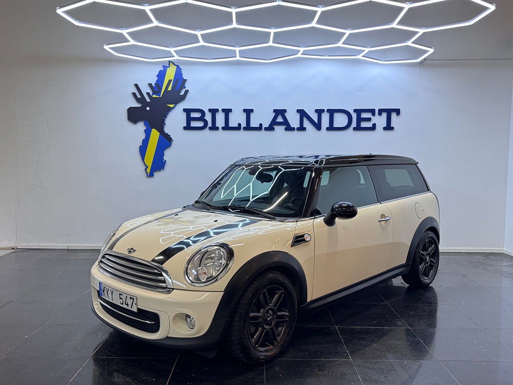 MINI Clubman Cooper D-112HK-Navi-Drag-0%ränta-Euro 5