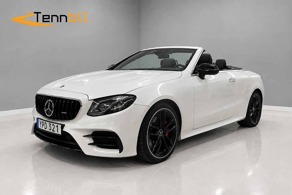 Mercedes-Benz E53 AMG 4M+ Cab HuD Värmar Svsåld Burmeste Massage Airmatic