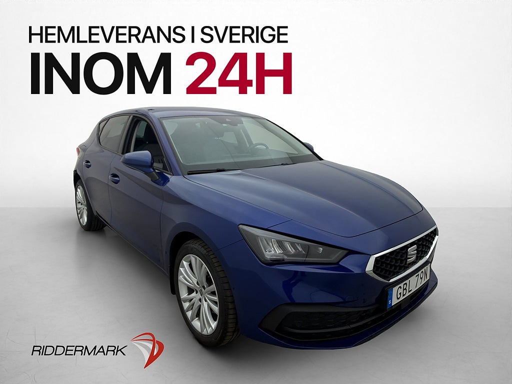 Seat Leon 1.0 eTSI 110hk Style Cockpit CarPlay P-Sensorer