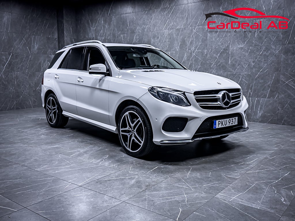 Mercedes-Benz GLE350 d 350 d 4M 9G-Tronic AMG Line 360° Skinn Döda vinkel MOMS
