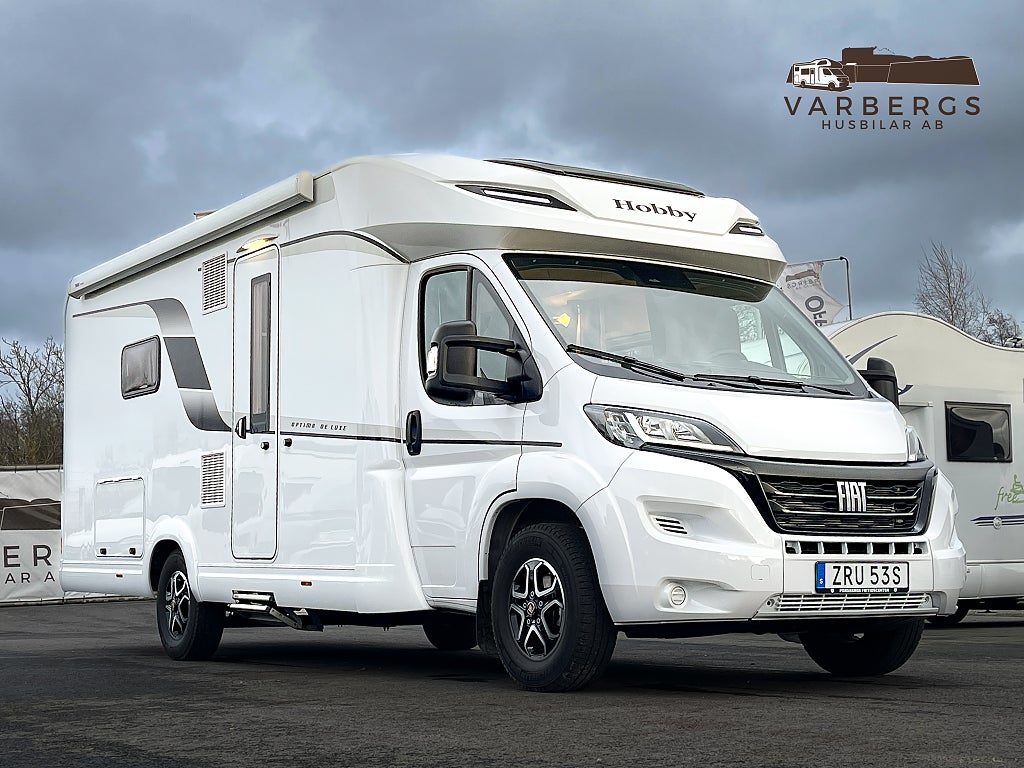 Hobby T70E Optima De Luxe Långbäddar *WC Bak* AUT 9vxl 3.95% 