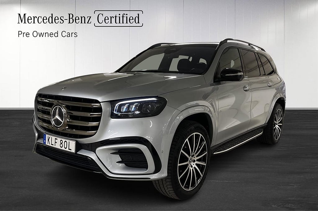 Mercedes-Benz GLS 450 d 4MATIC Drag / Värmare / Pano / Akustikglas