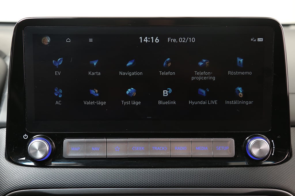 Hyundai Kona 64 kWh Essential 204hk Navi KRELL Dragkrok 2021