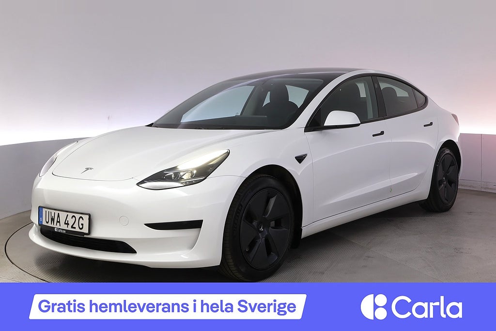 Tesla Model 3 Standard Range Refresh AP Pano V-hjul