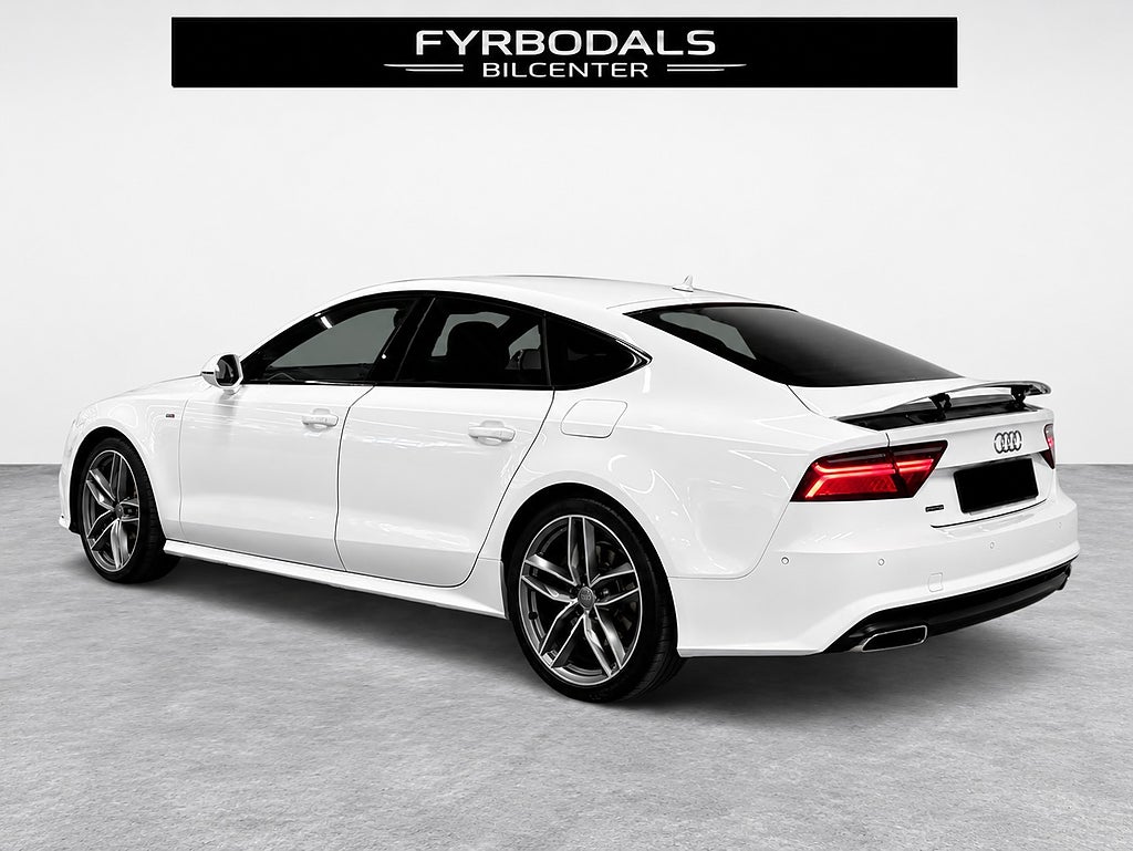 Audi A7 3,0 TDI 245hk Quattro S-Line Kamera HUD Drag 2016, bild 4