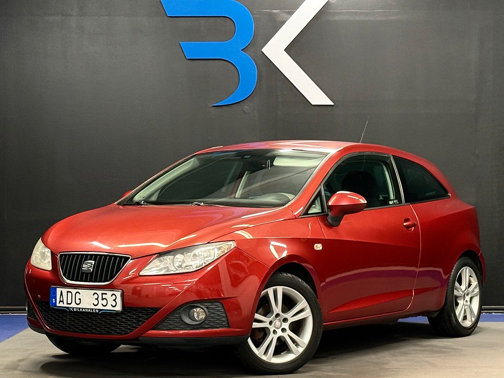 Seat Ibiza 3-dörrar 1.6 Sport | Automat | P-Sensorer | 105hk