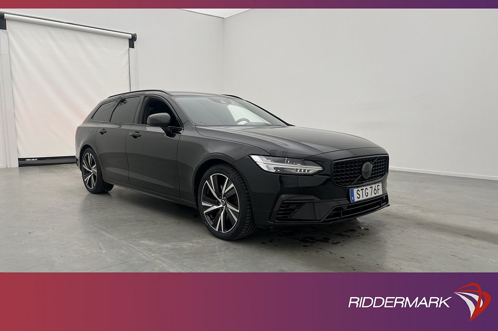 Volvo V90 Recharge T6 AWD R-Design VOC Värm H/K Kamera Drag