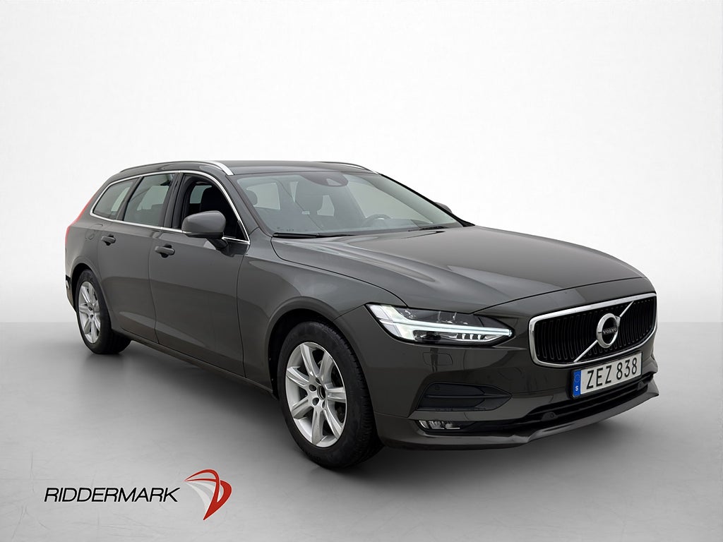 Volvo V90 D3 AWD Skinn Drag BLIS Navi Rattvärme 150hk
