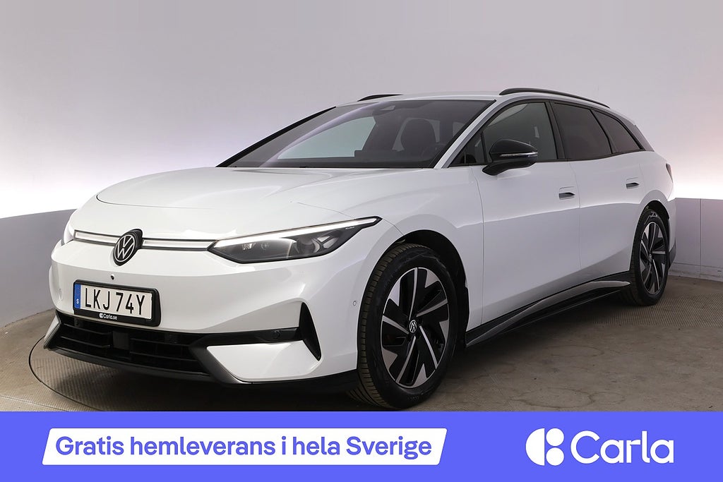 Volkswagen ID.7 Pro Tourer 360 HUD Elstol Massag Drag V-hjul