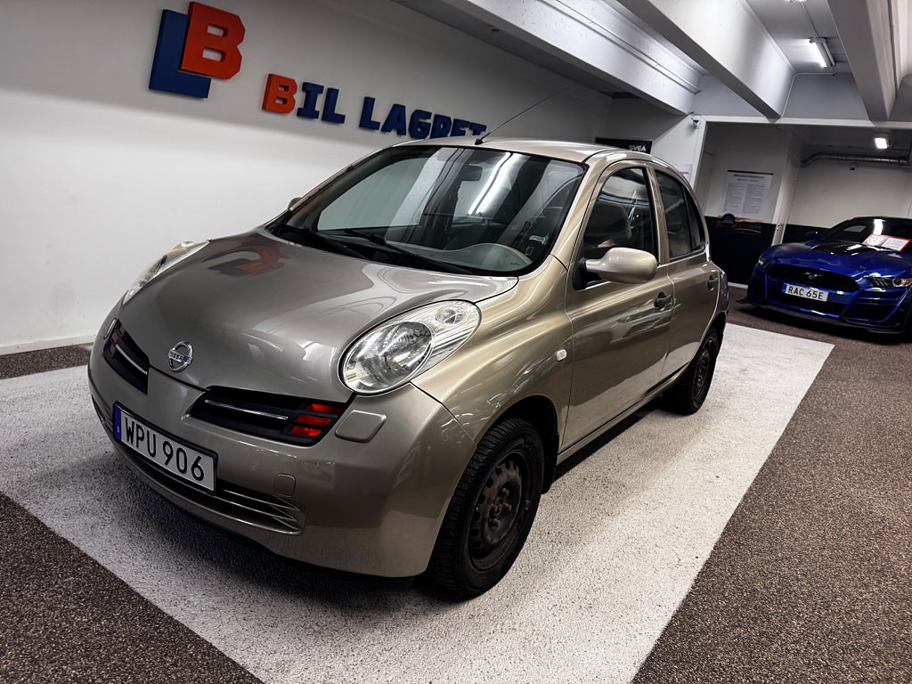 Nissan Micra 5-dörrar 1.2 Ny besiktad / Ny servad / Kamkedja 