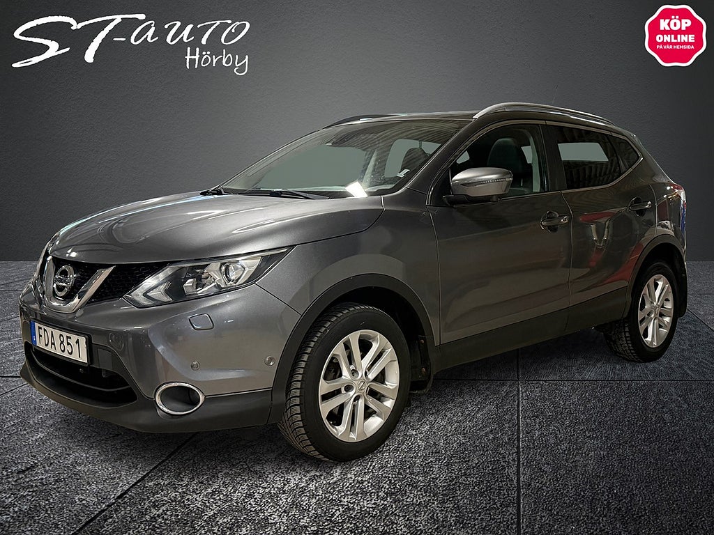 Nissan Qashqai 1.6 dCi Panorama NYSERVAD 130hk