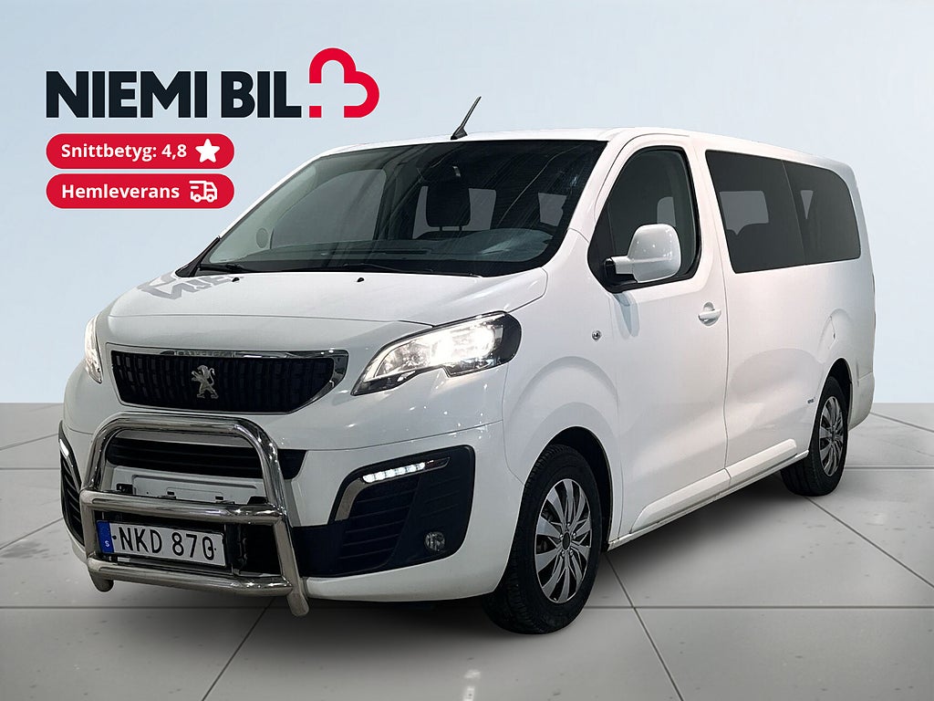 Peugeot Expert Traveller 2.0 9-sits Drag Psens Motorvärmare S/V-hjul