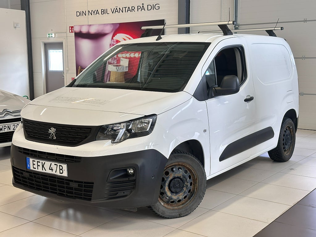 Peugeot Partner 1.5 L1 BlueHDi 3-sits 100hk Dragkrok