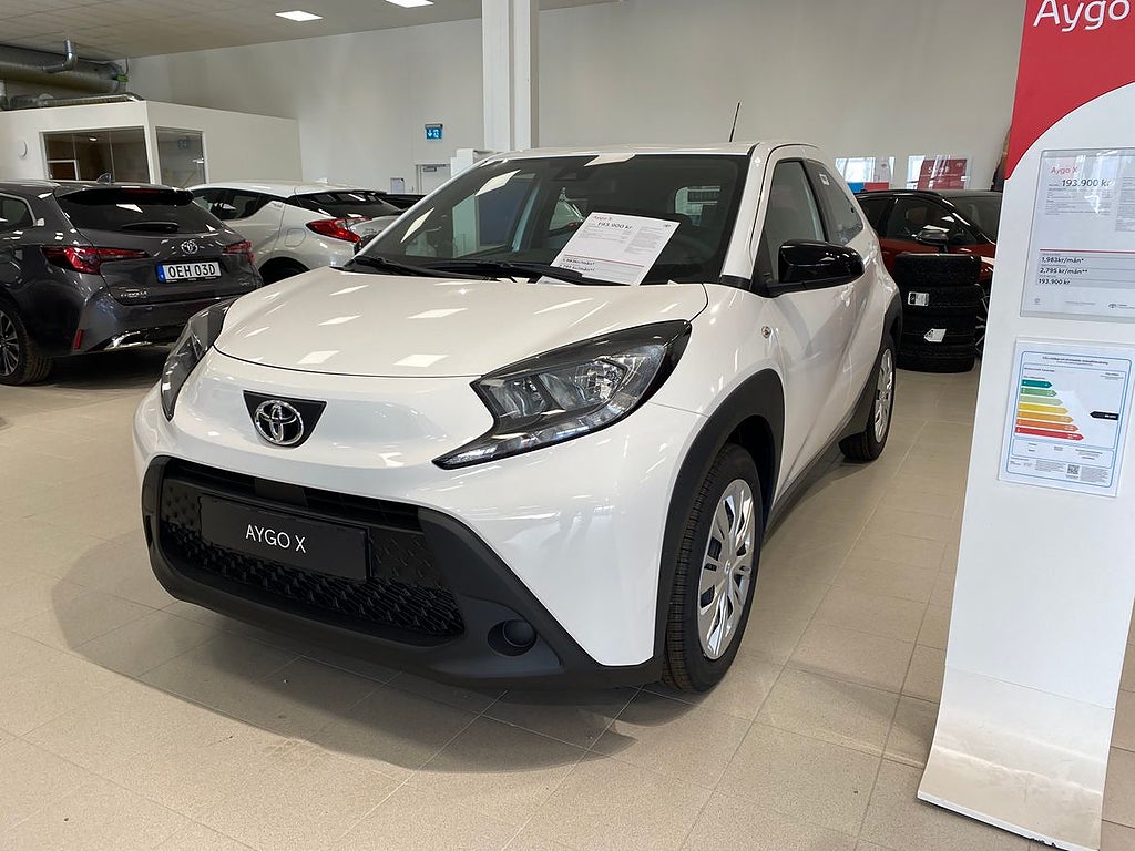 Toyota Aygo X 1,0 Play Omgående leverans