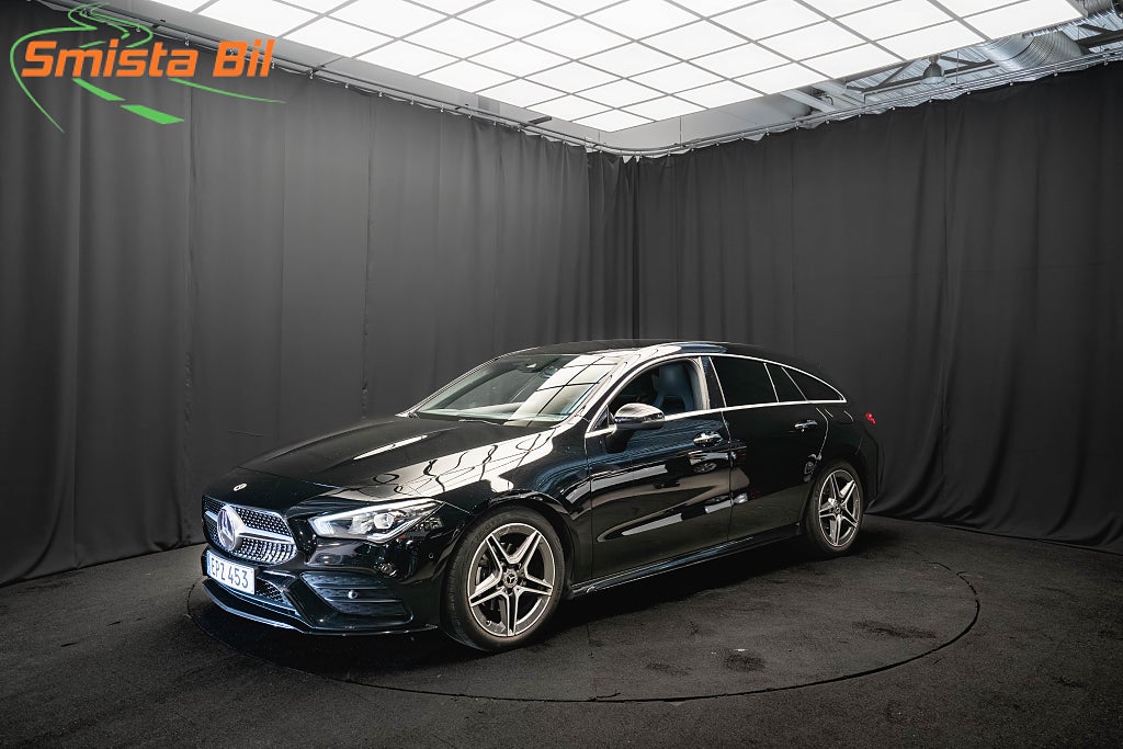Mercedes-Benz CLA 180 AMG B-VÄRM WIDESCREEN DISTRONIC KAMERA 1-ÄGARE MOMS