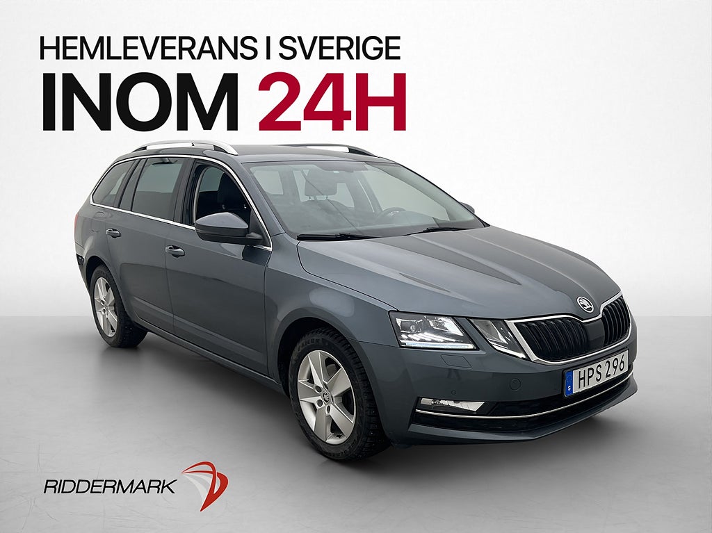 Skoda Octavia 150hk 4x4 Premium Värmare Canton Kamera Drag
