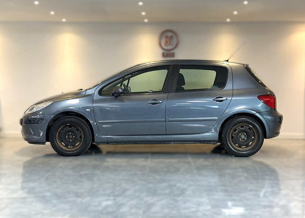 Peugeot 307 2.0 AUTOMAT 140HK NYBESIKTGAD 9700MIL  1-ÄGARE 